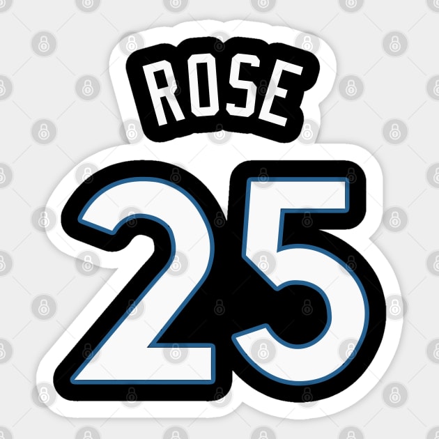 Derrick Rose Sticker by telutiga